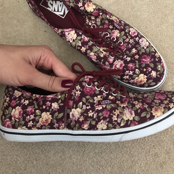 NWOT limited edition floral Vans - Picture 4 of 4